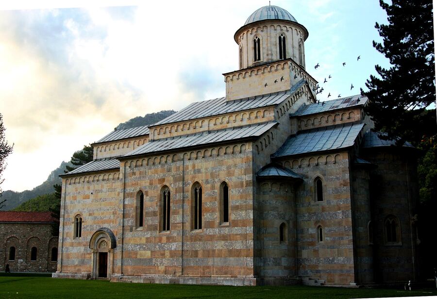 Visoki Dečani Monastery, UNESCO World Heritage site, Kosovo